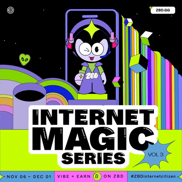 Internet Magic Series animated post